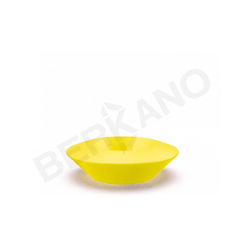 Кашпо Scodella 60 DB желтого цвета - фото 1