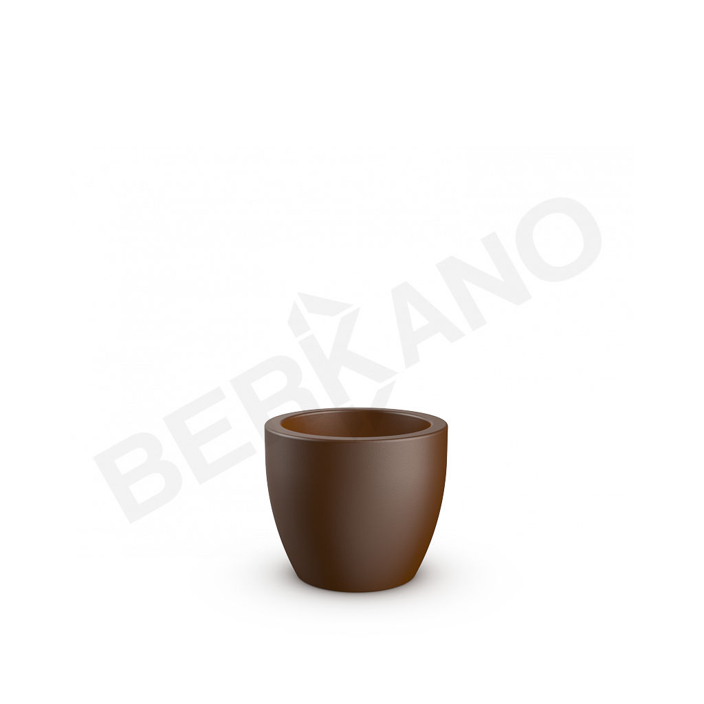 Кашпо Tigel 27 DB коричневого цвета - фото 1