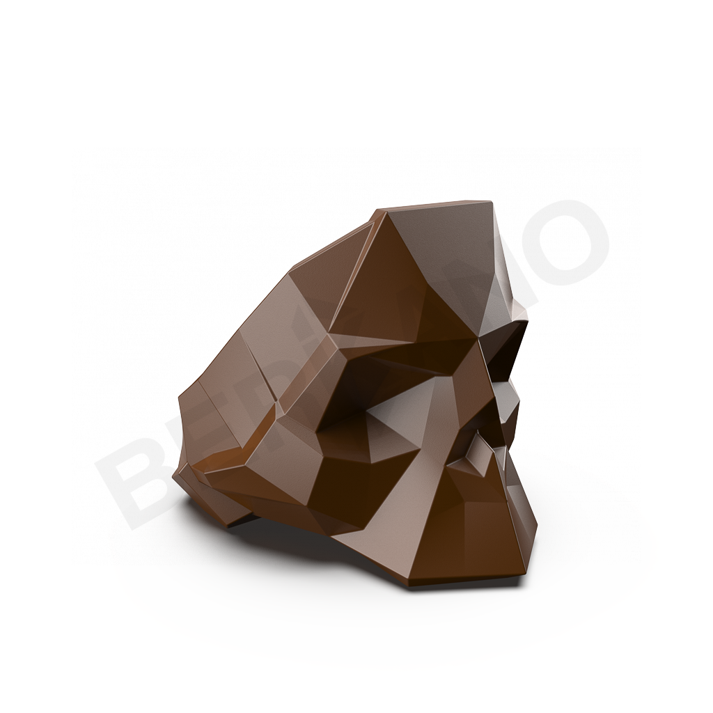 Кресло Skull коричневого цвета - фото 1