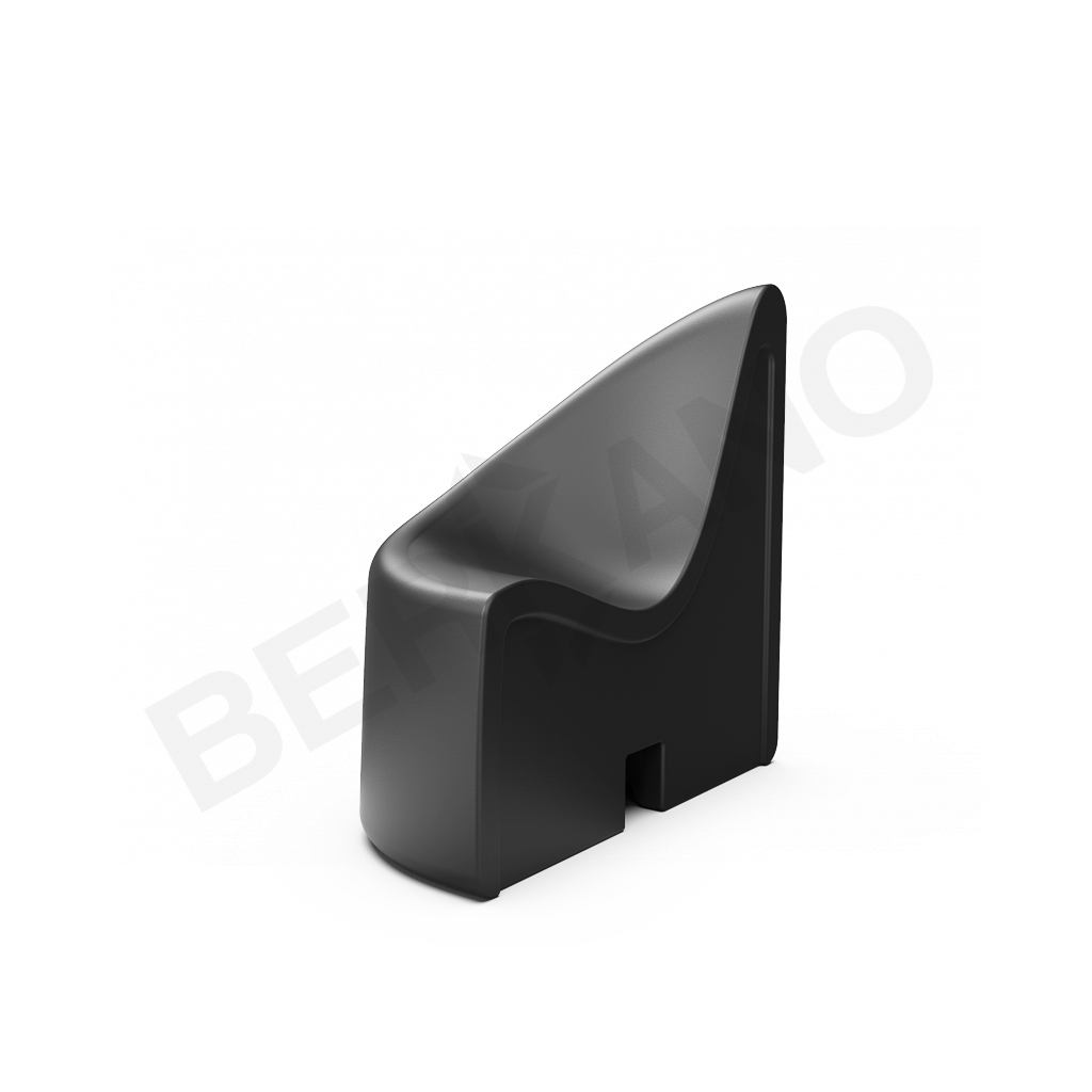 Диван Smoov Right Coal Black - фото 1