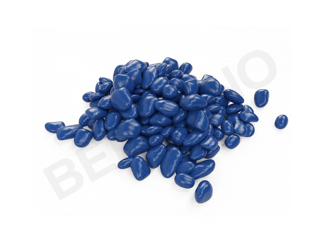 Галька цветная (синий) - фото 1