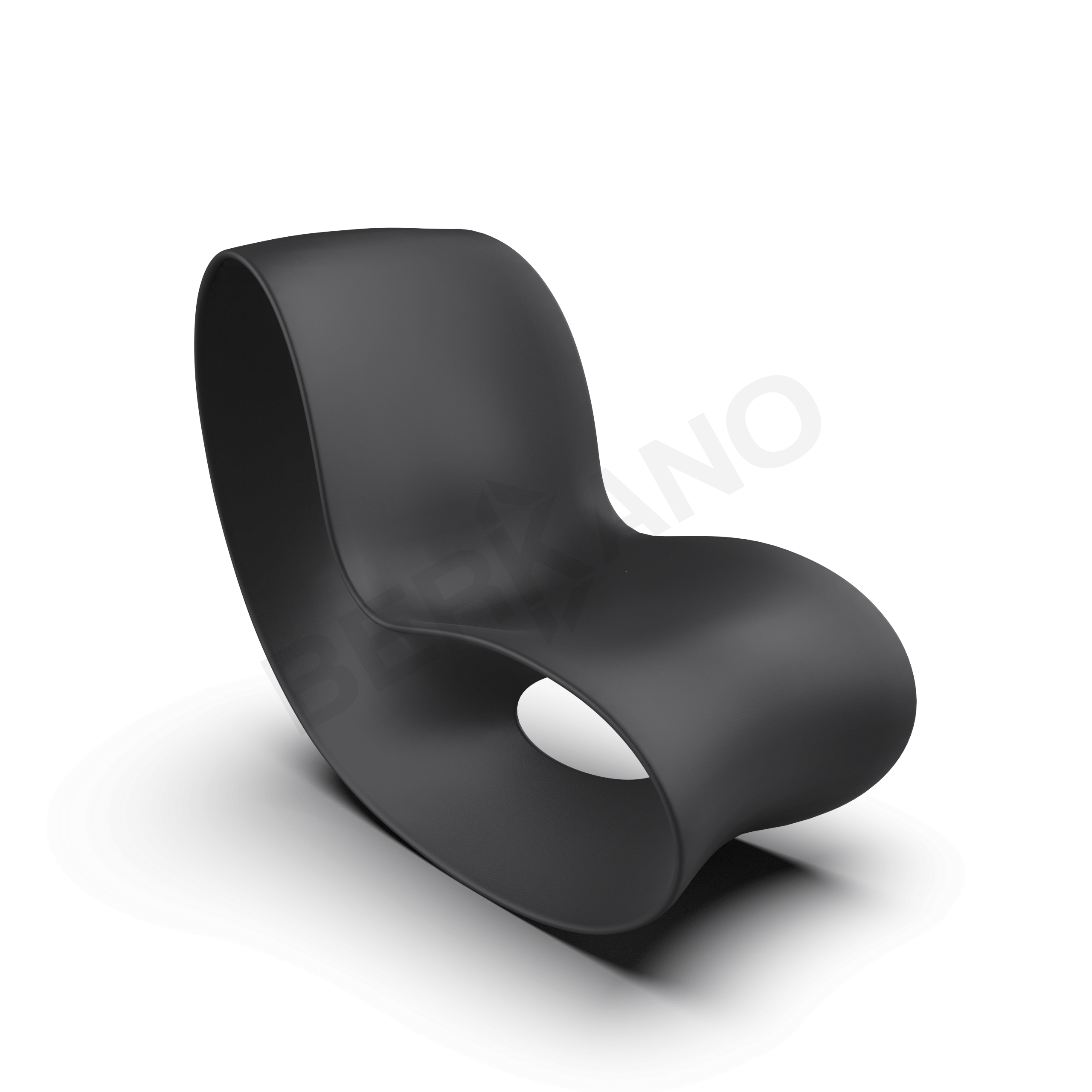 Кресло Memory графитового цвета - фото 1