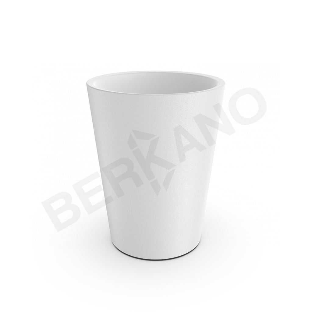 Кашпо Bloom 50 белого цвета