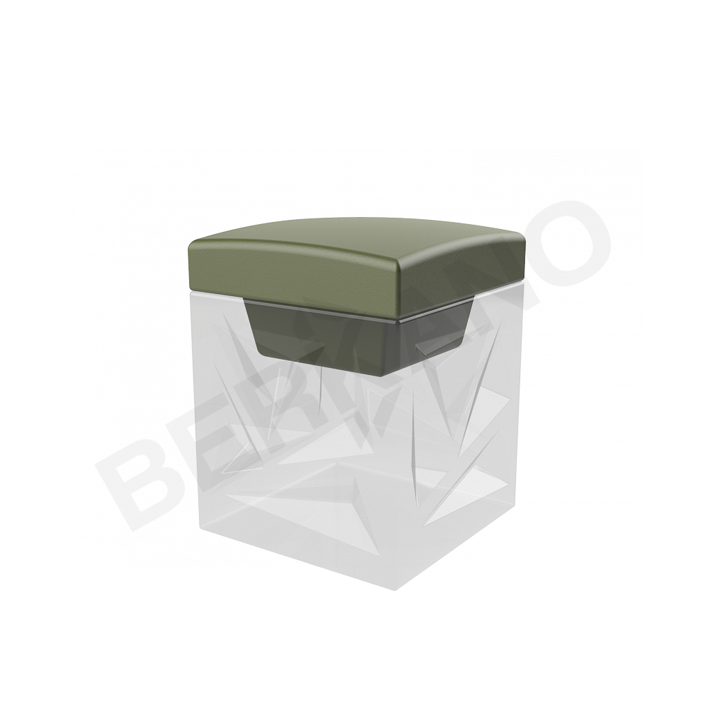 Сиденье для Icelandic Cube темно-зеленого цвета - фото 1