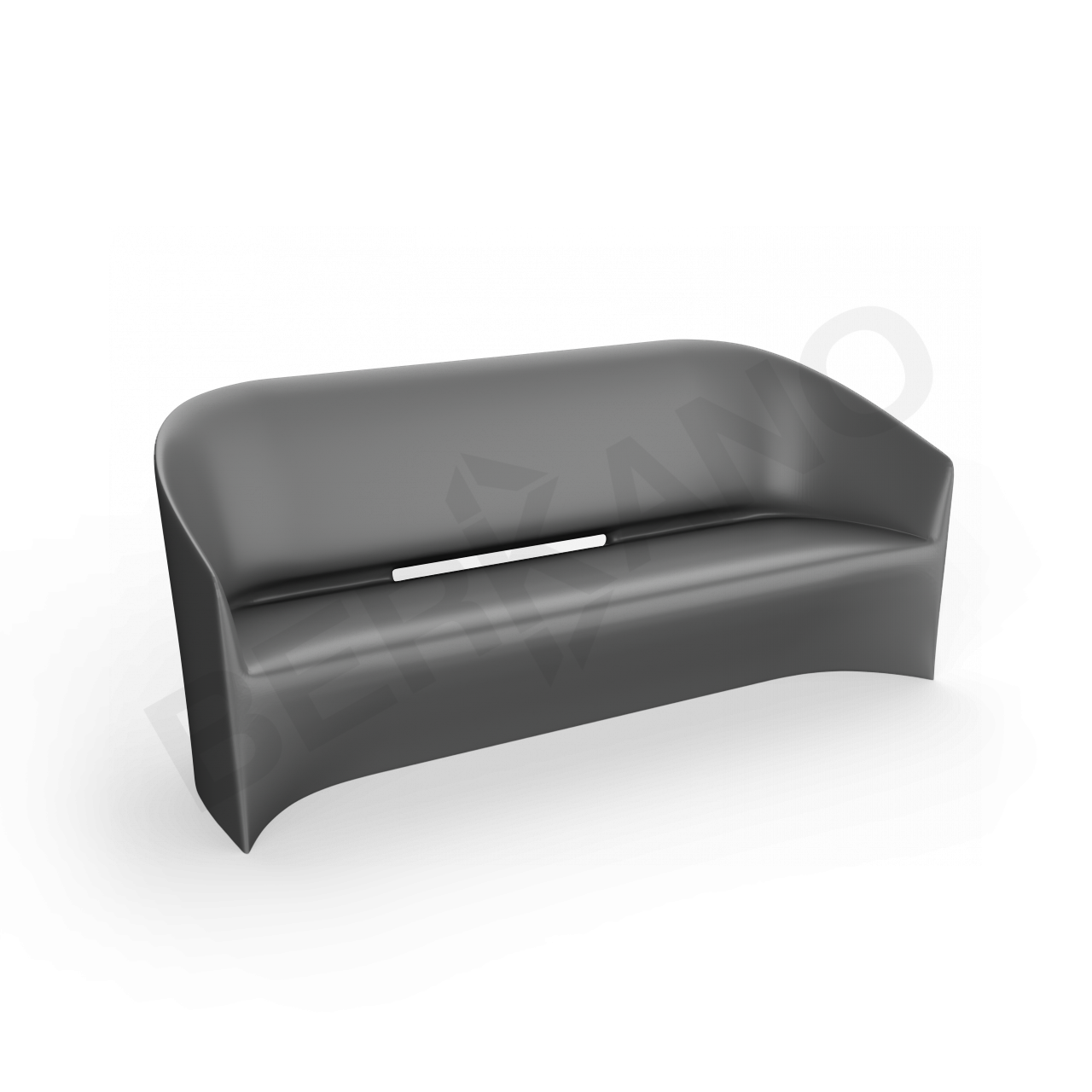 Диван Oasis черного цвета - фото 1