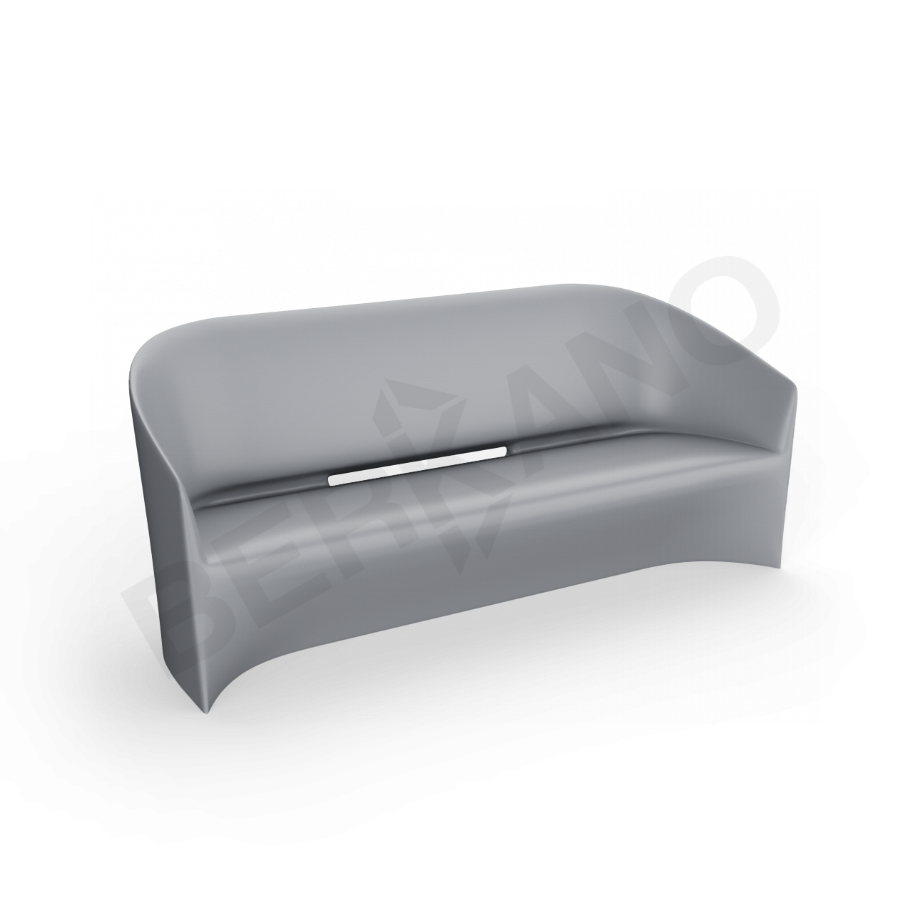 Диван Oasis серого цвета - фото 1