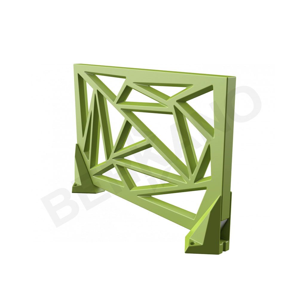 Зонирование Icelandic Fence зеленого цвета - фото 1