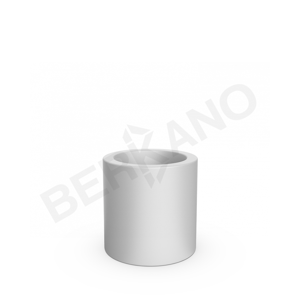 Кашпо Cilindro 50 белого цвета
