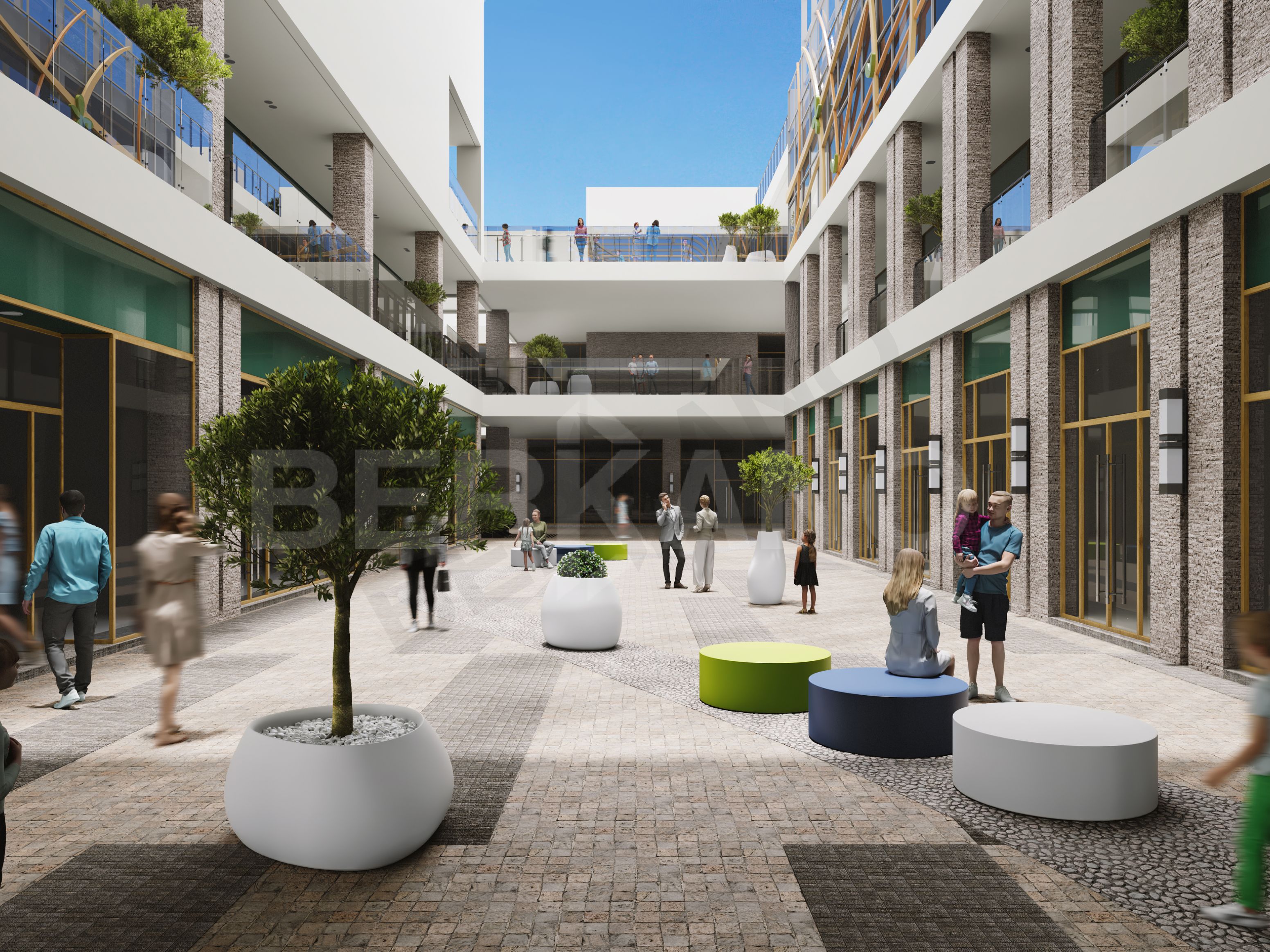 Скамейка Rondo Olive green - фото 3