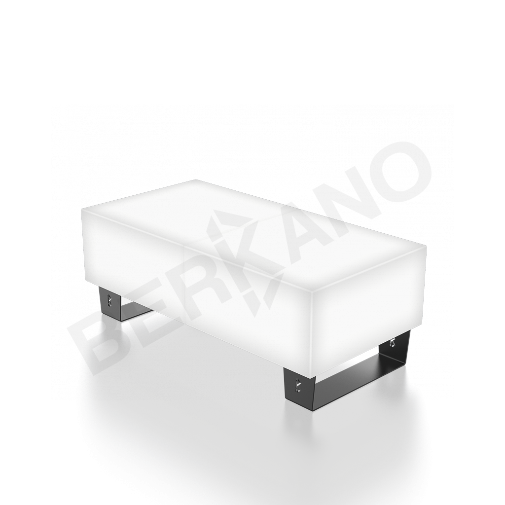 Скамейка Brick 120 Snow White Light - фото 1