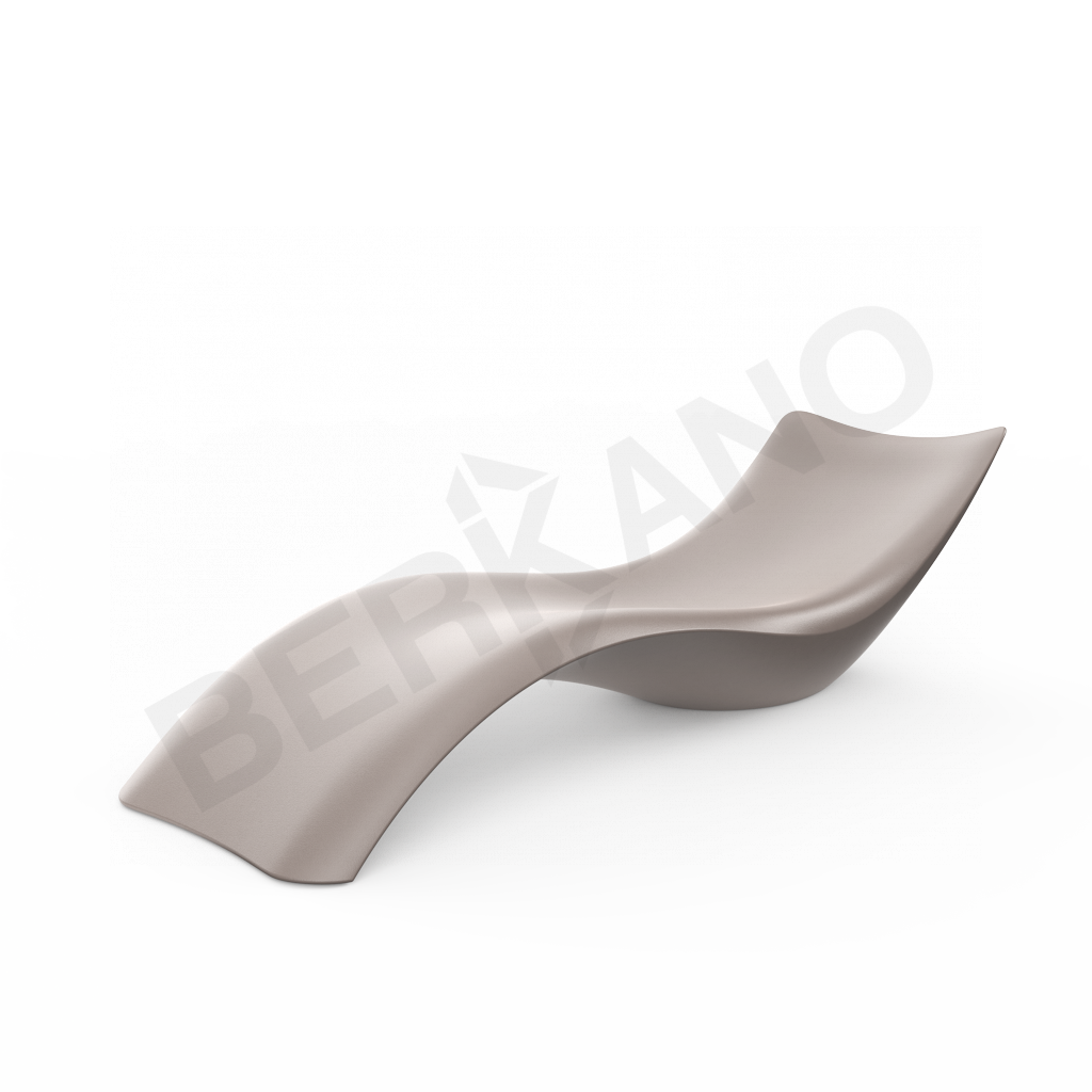 Шезлонг Wave кофейного цвета - фото 1