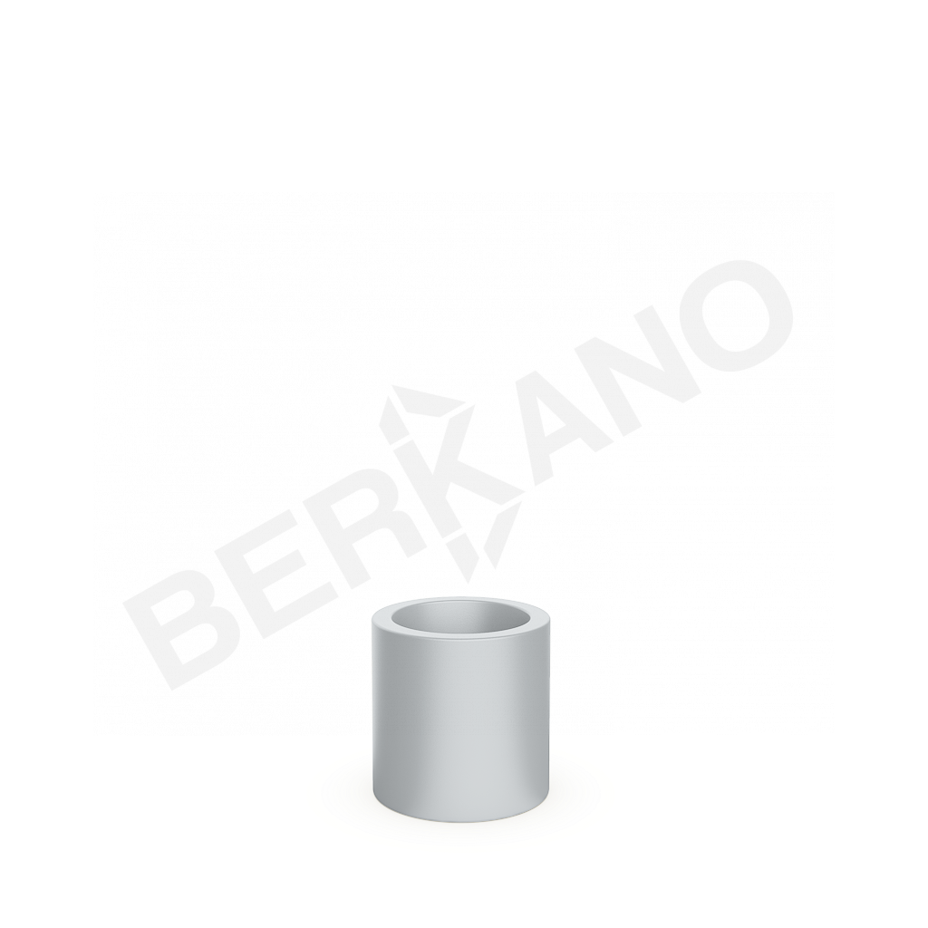 Кашпо Cilindro 30 серого цвета - фото 1