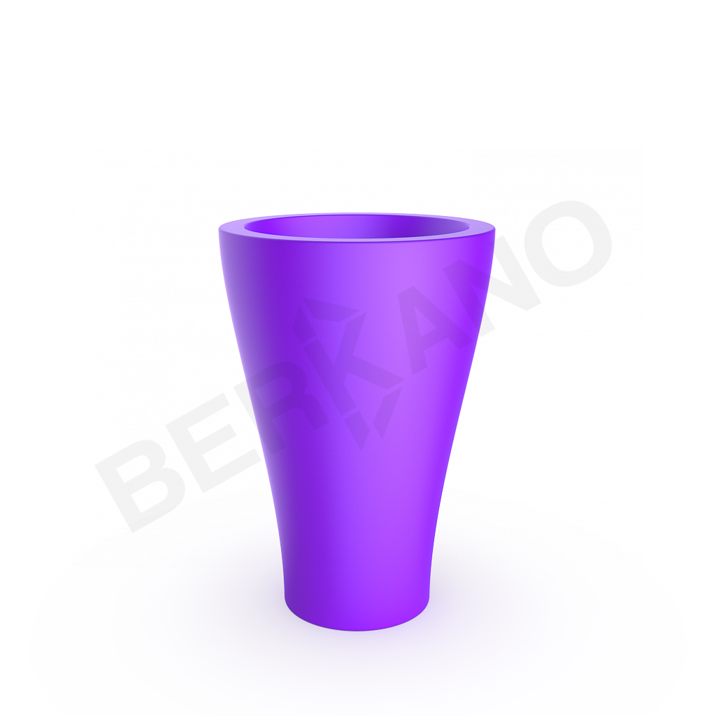 Кашпо Vetro 80 сиреневого цвета - фото 1