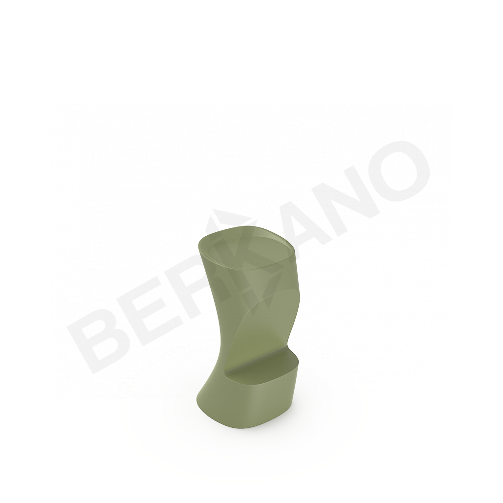 Стул барный Grace Bar темно-зеленого цвета - фото 1