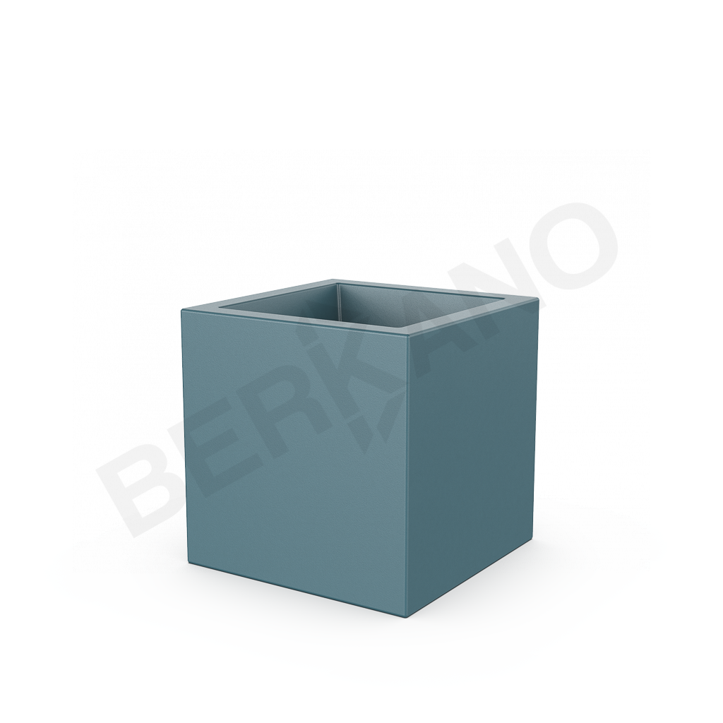 Кашпо Quarter 50 бирюзового цвета - фото 1