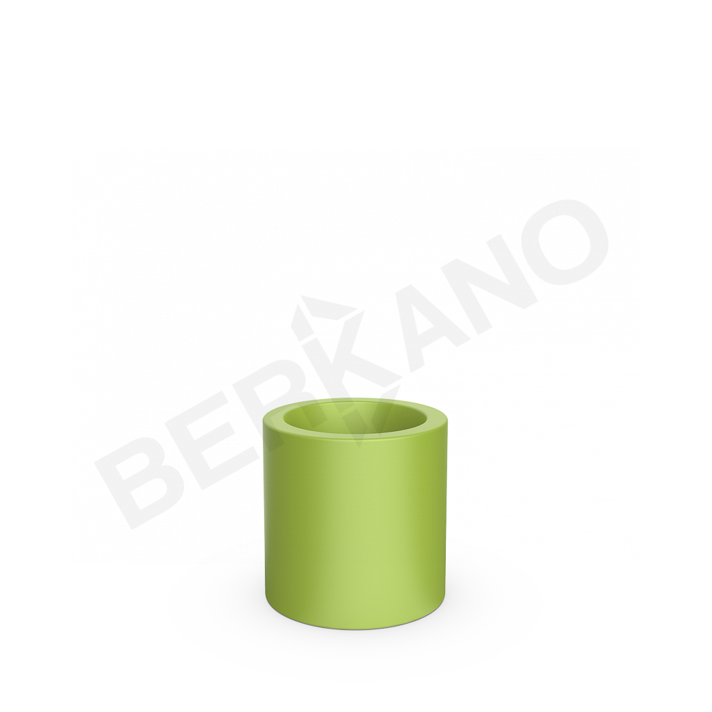 Кашпо Cilindro 40 DB зеленого цвета - фото 1