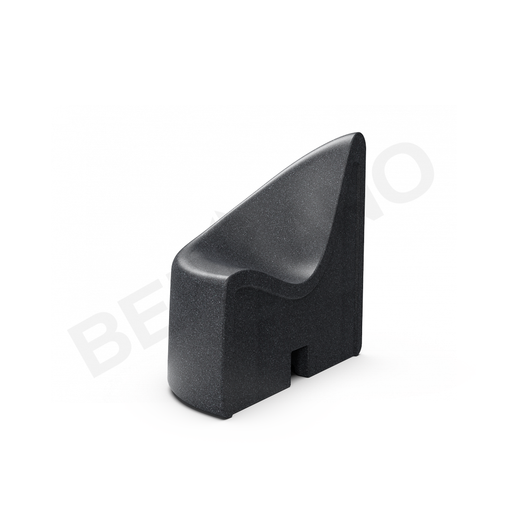 Диван Smoov Right Black Granite - фото 1