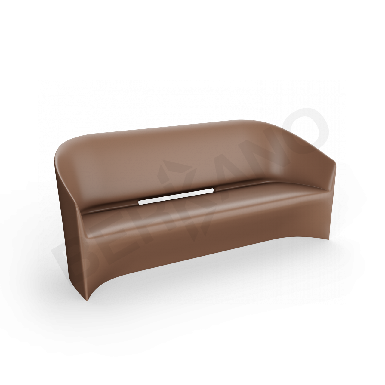 Диван Oasis коричневого цвета - фото 1