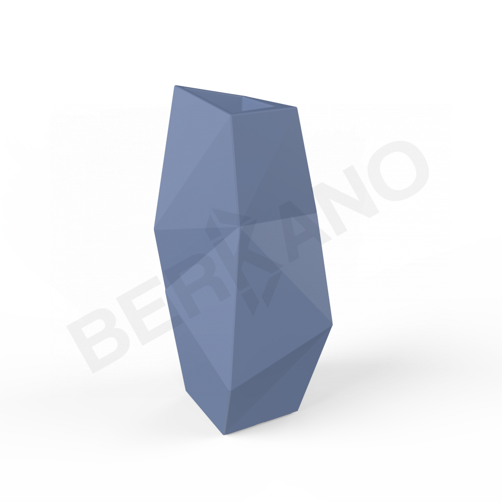 Кашпо Quaro L DB синего цвета - фото 1