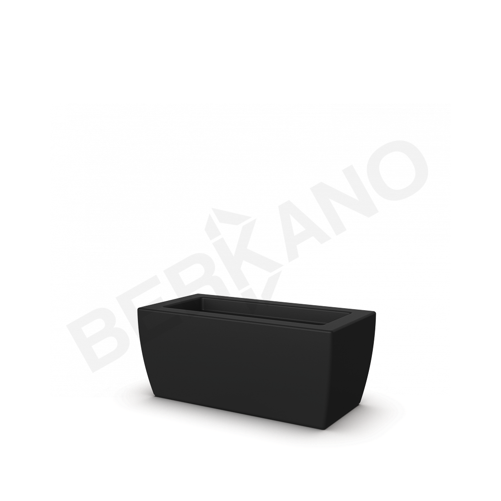 Кашпо Tenero 25 DB черного цвета - фото 1