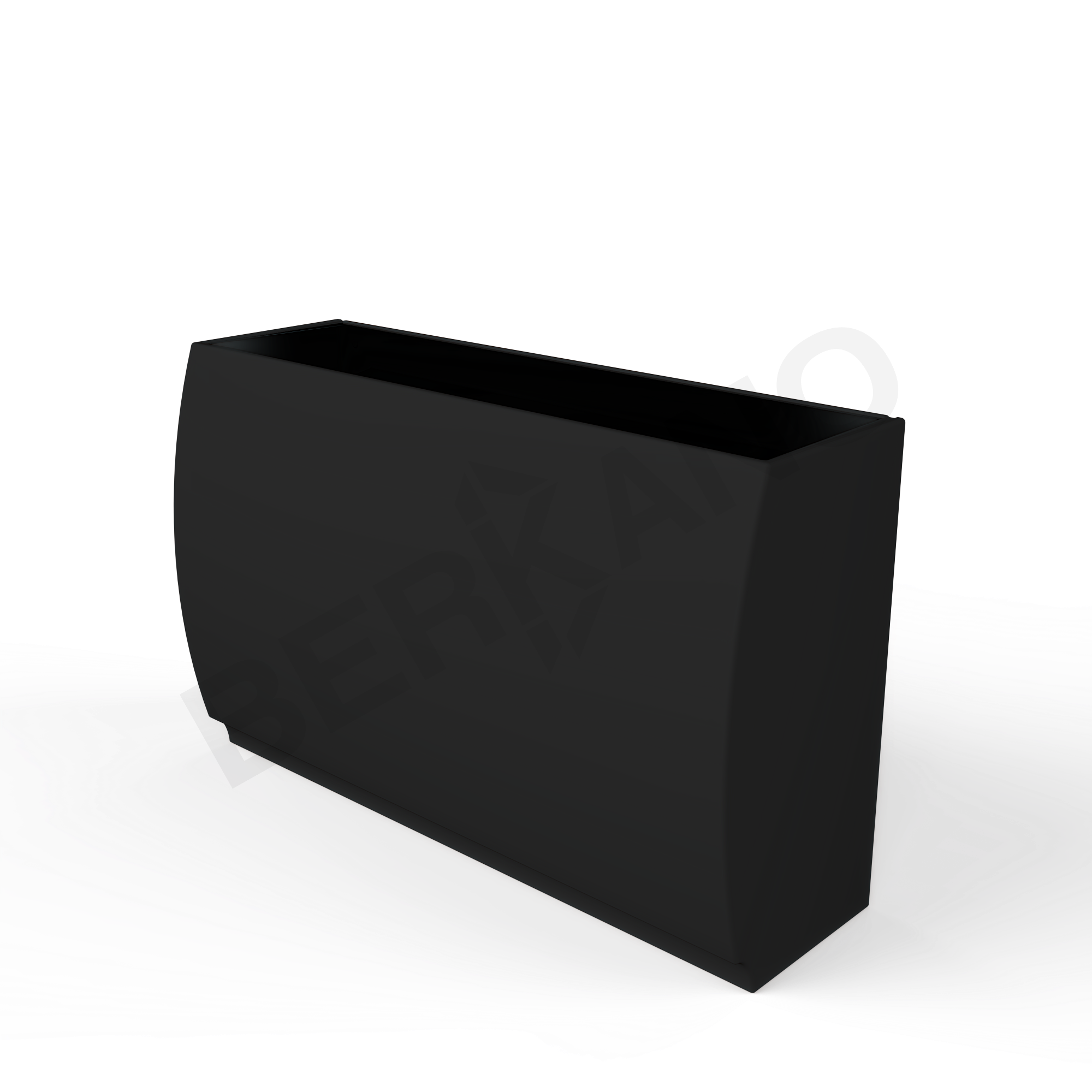 Барная стойка Grace Bar прямая черного цвета - фото 1