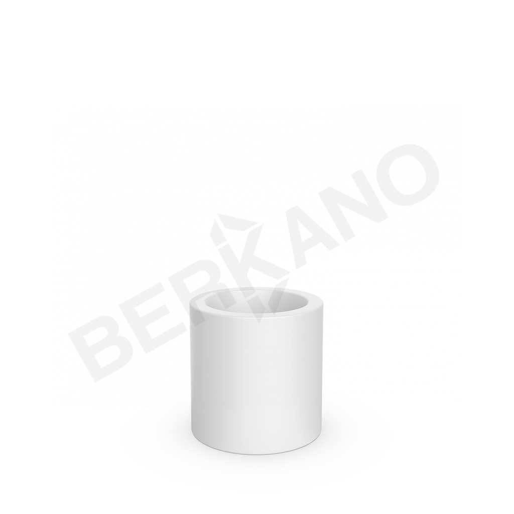 Кашпо Cilindro 40 белого цвета