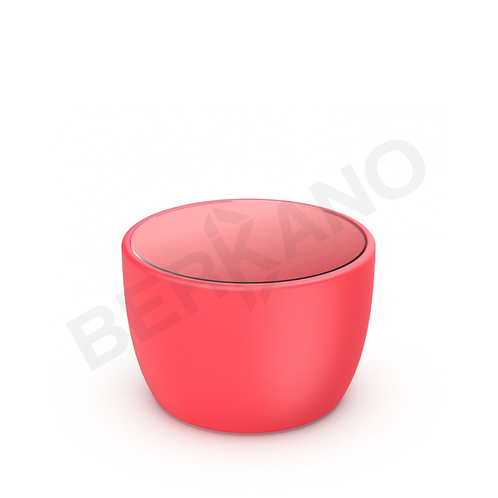 Стол Wave с стеклом Chili Red - фото 1