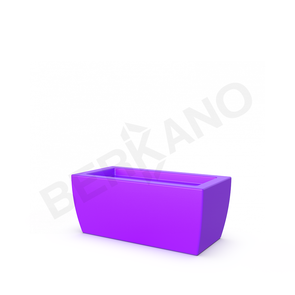 Кашпо Tenero 28 сиреневого цвета - фото 1