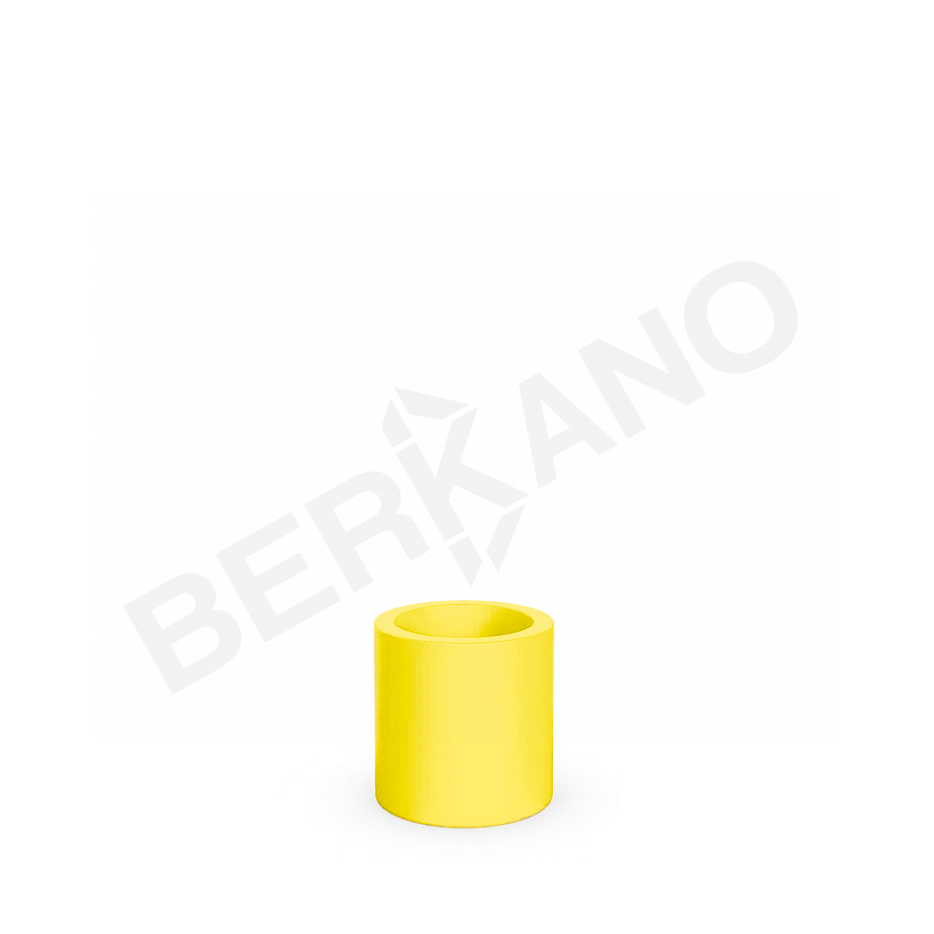 Кашпо Cilindro 30 DB желтого цвета - фото 1