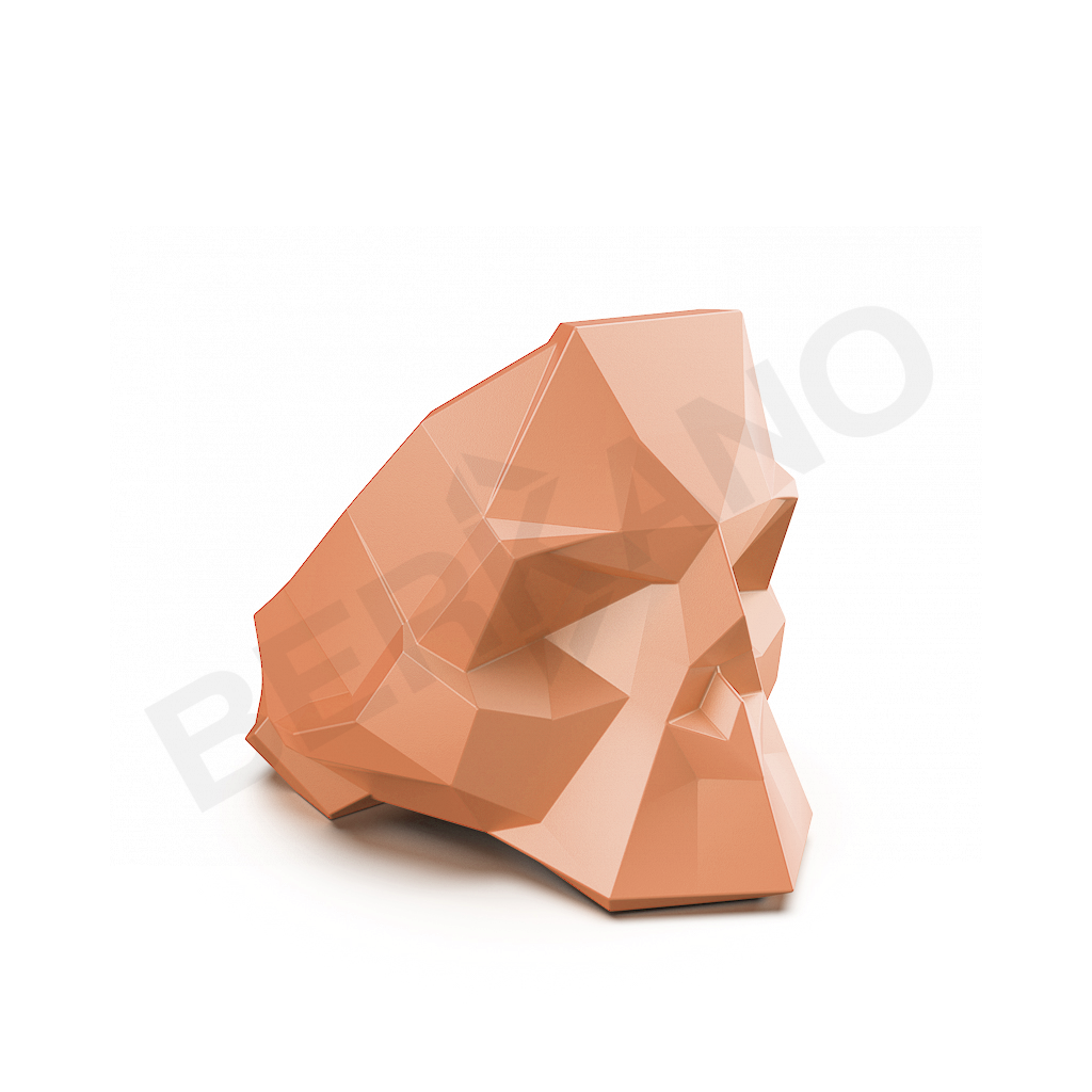 Кресло Skull терракотового цвета - фото 1