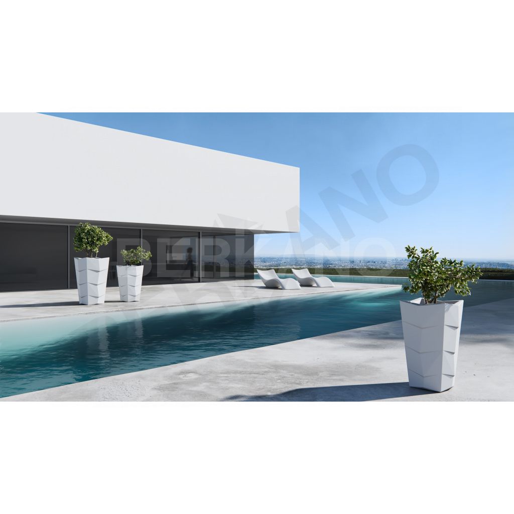 Кашпо Agava 85 DB Black Granite - фото 2