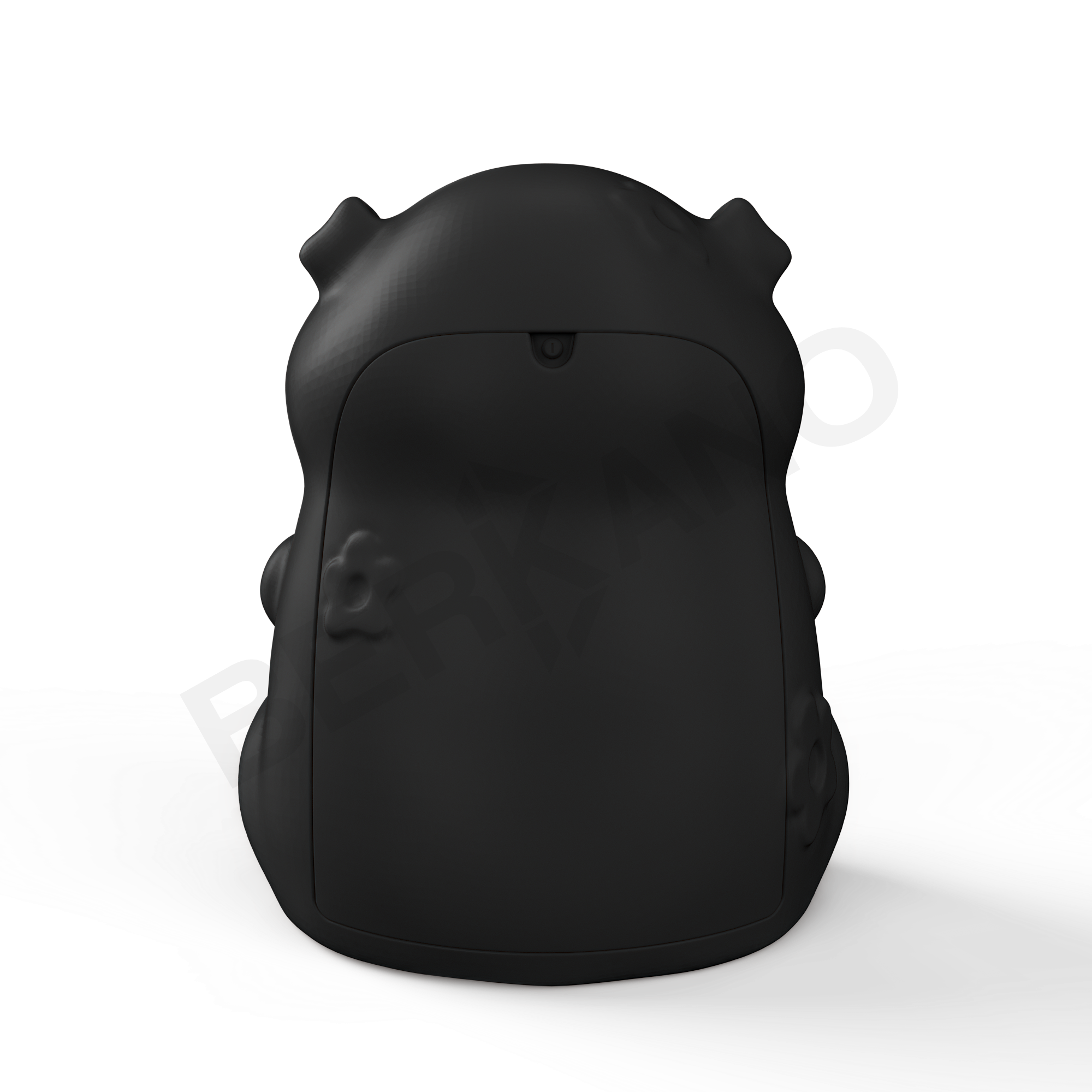 Урна детская BERKANO Piggy черного цвета - фото 2