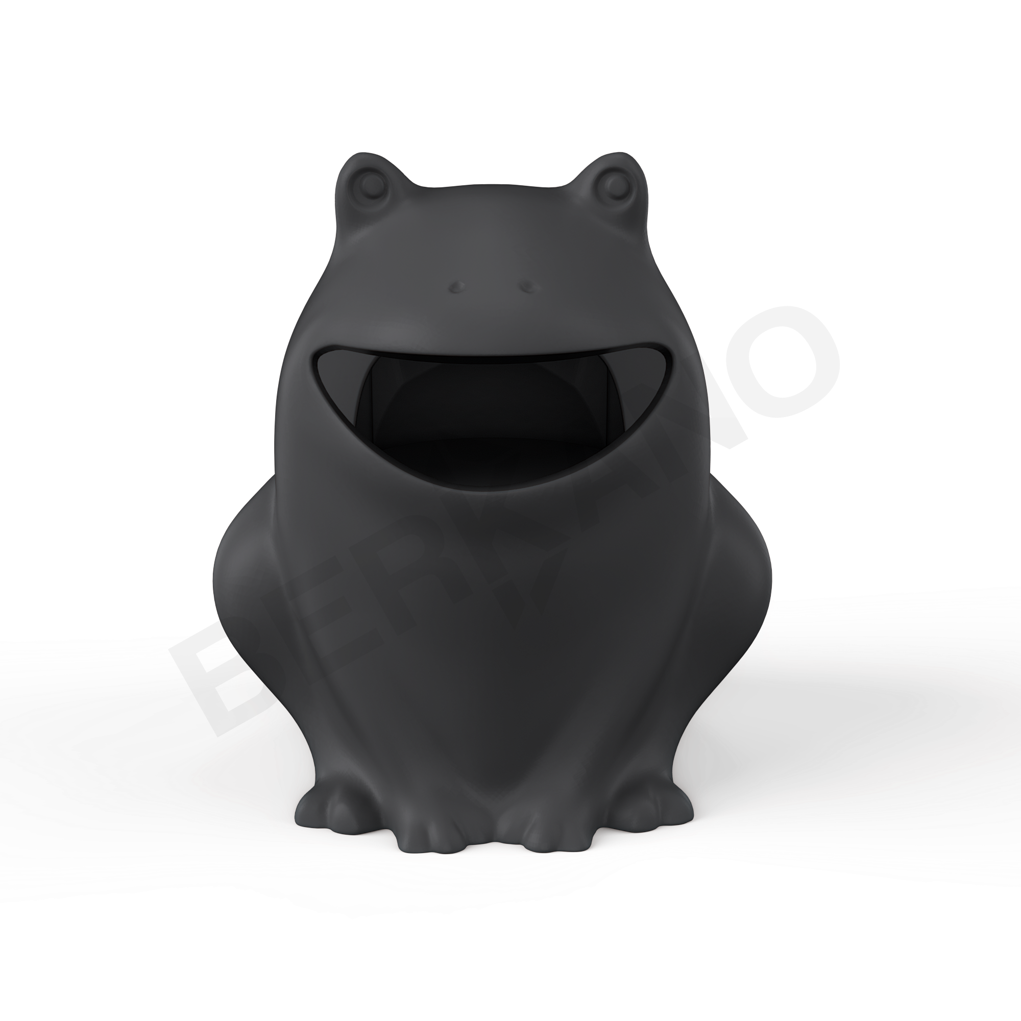 Урна детская BERKANO Frog графитового цвета - фото 1