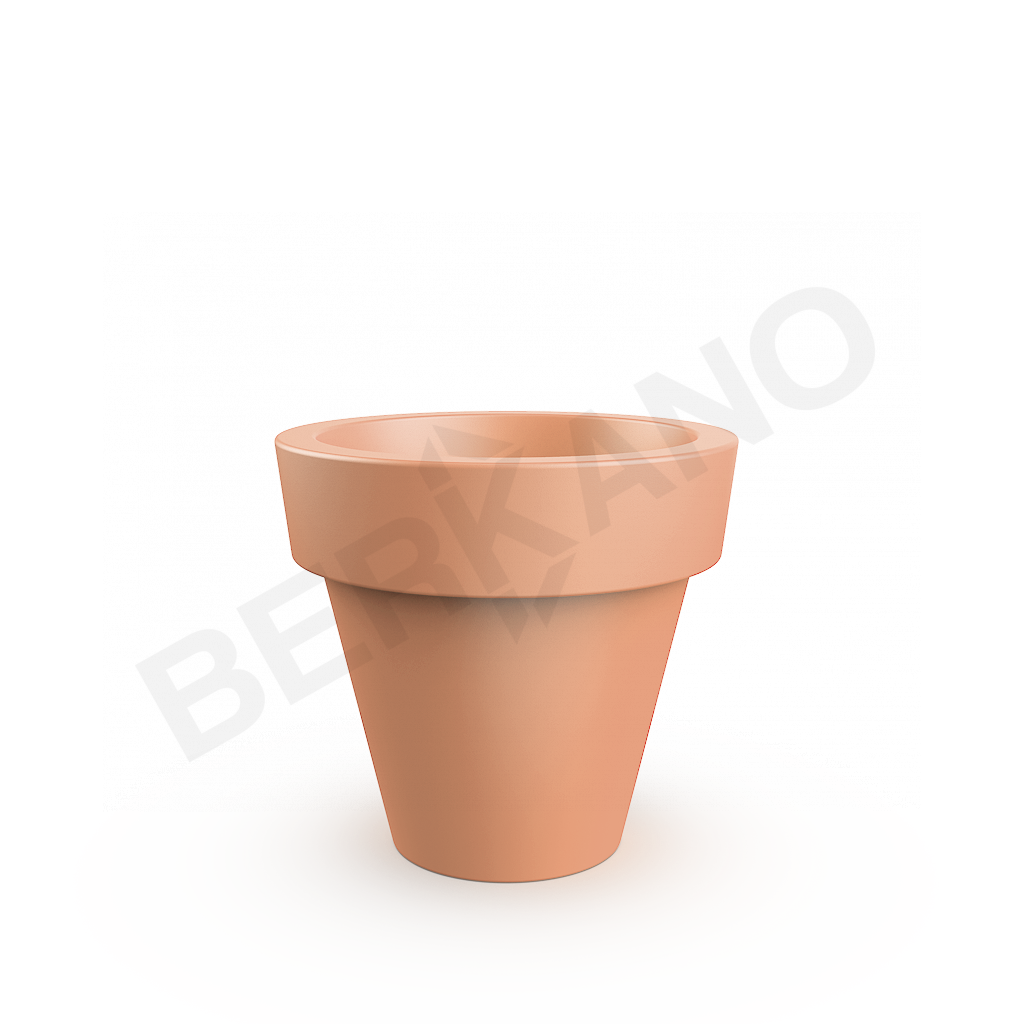 Кашпо classic 90 DB терракотового цвета - фото 1