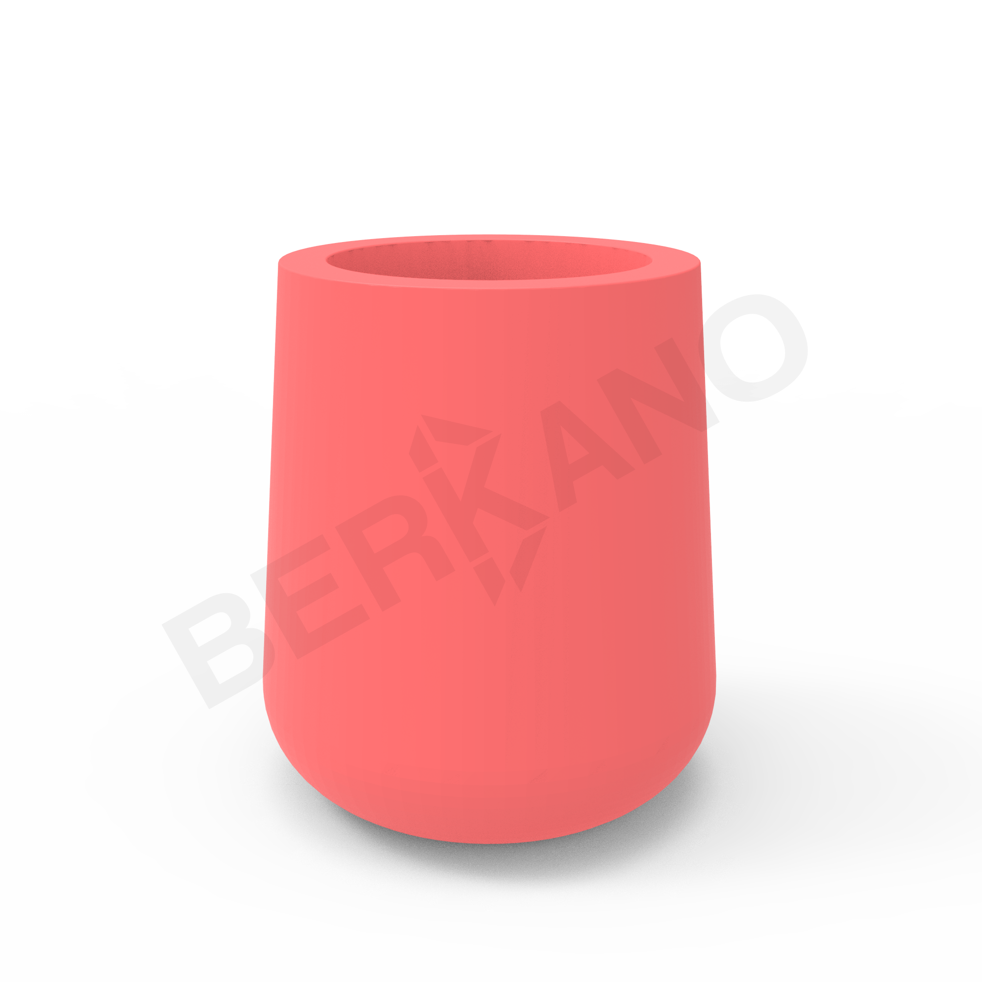 Кашпо Grace planter 75 DB красного цвета - фото 1