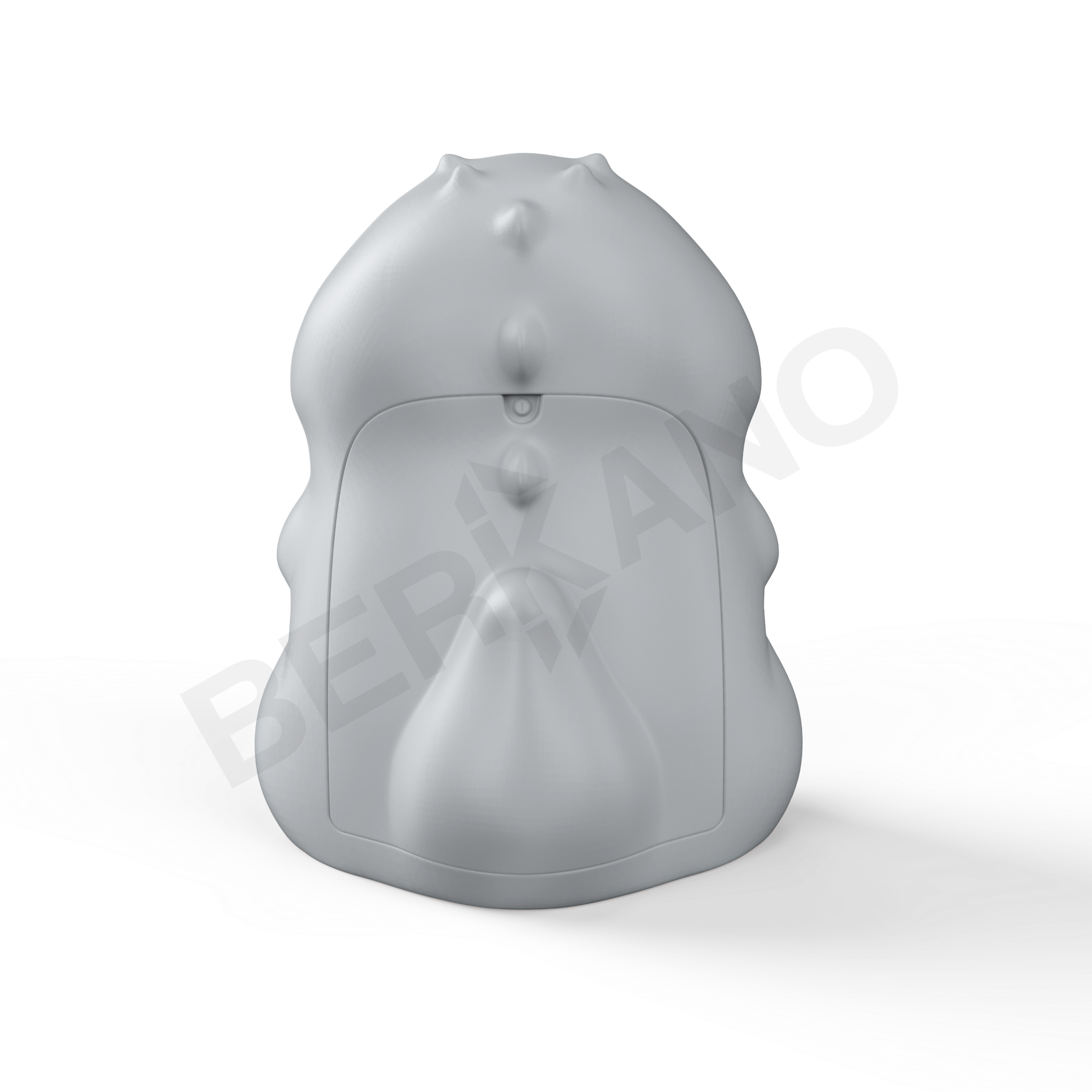 Урна детская BERKANO Croc серого цвета - фото 2