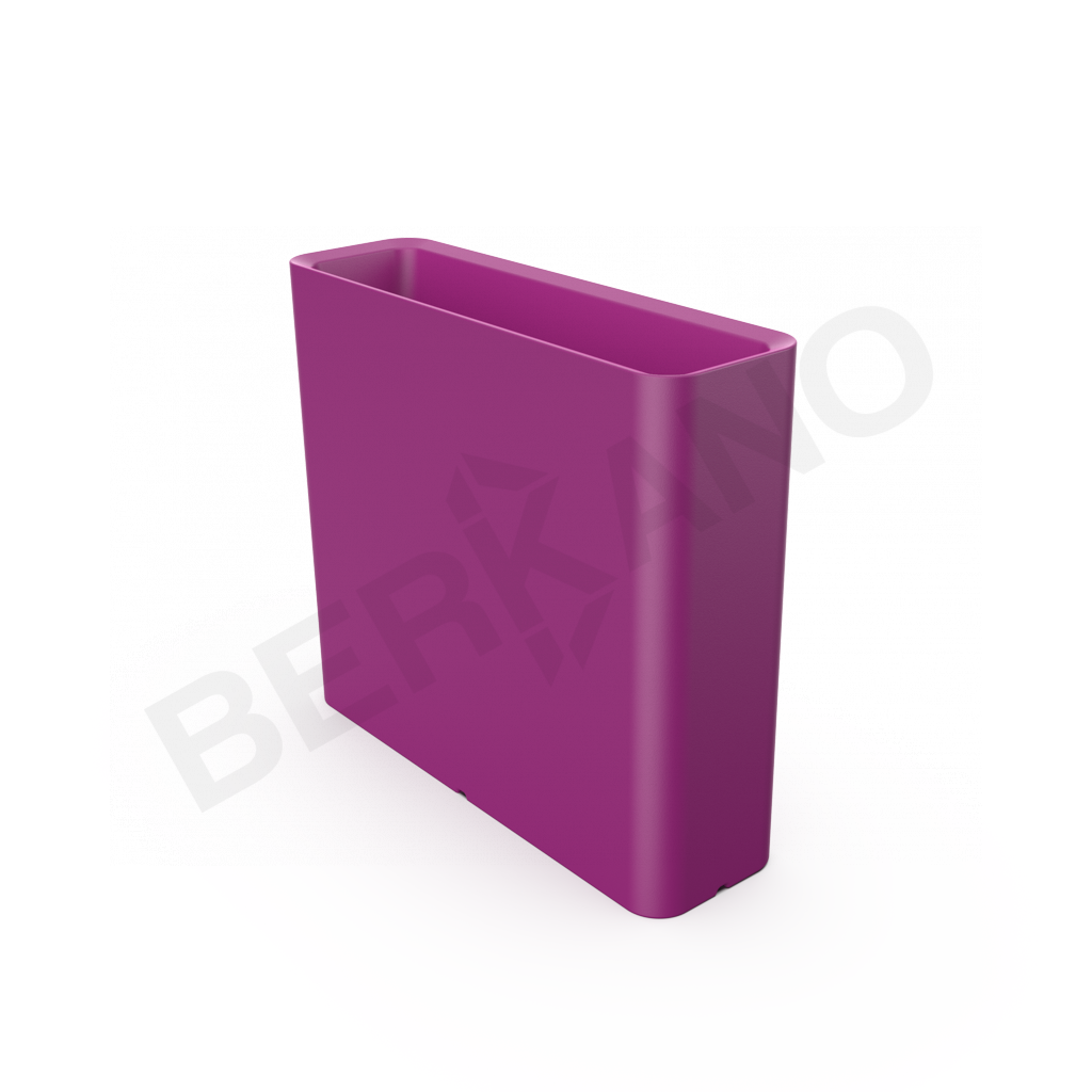 Кашпо Vittorio 80 DB фиолетового цвета - фото 1