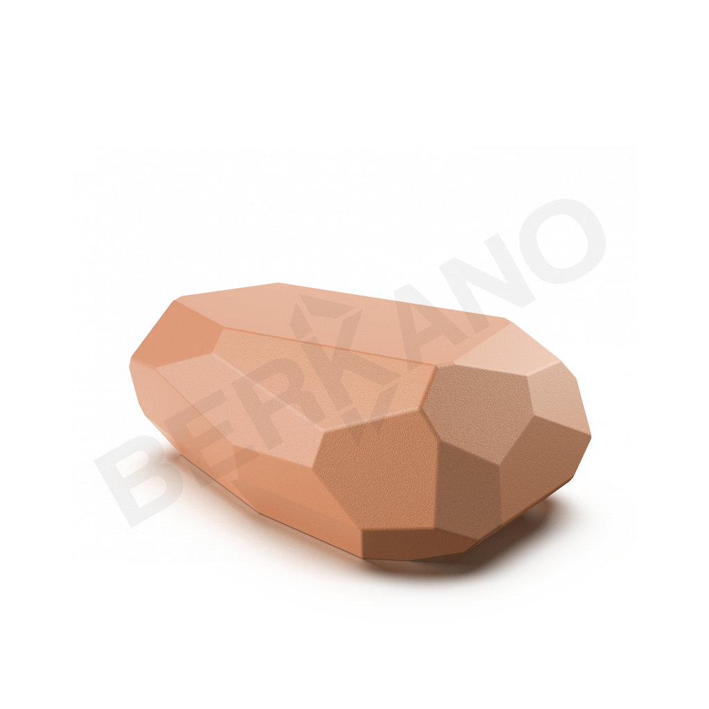 Светильник Polysquare 85 терракотового цвета - фото 1