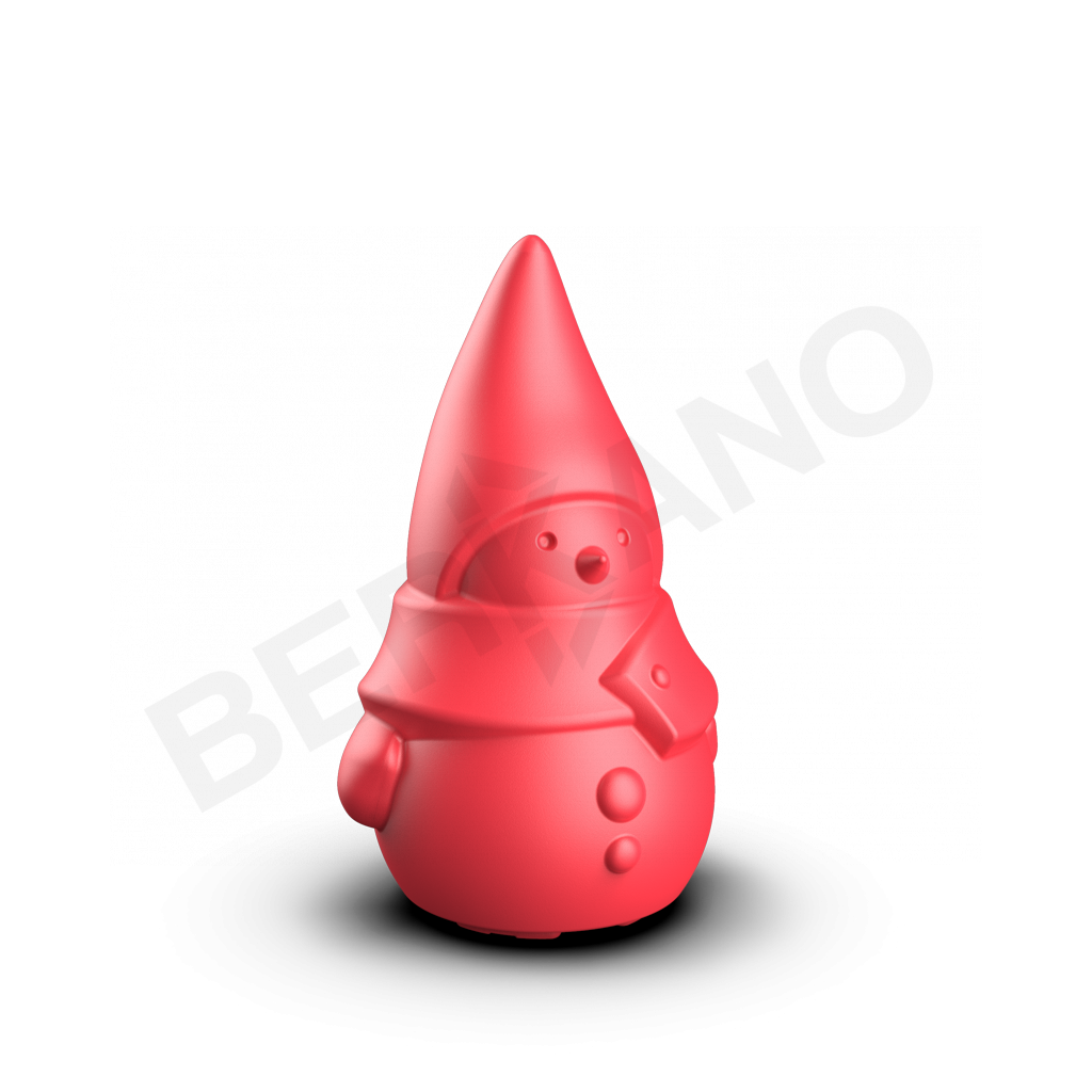 Светильник Mr. Snowman M красного цвета - фото 1