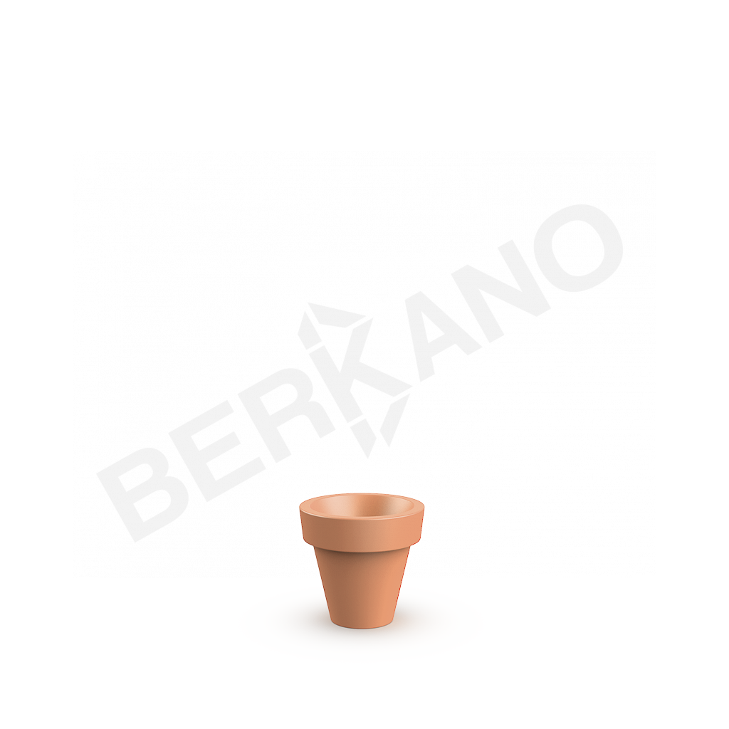 Кашпо classic 35 DB терракотового цвета - фото 1
