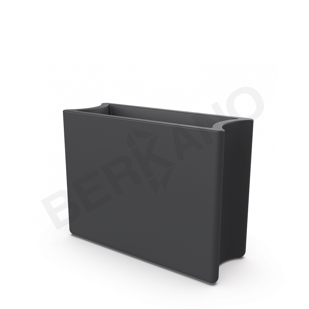 Кашпо Smoov Planter Line DB графитового цвета - фото 1