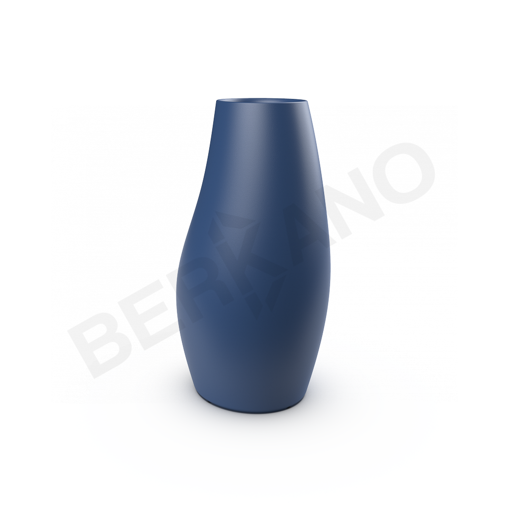 Кашпо Bend 115 DB синего цвета - фото 1