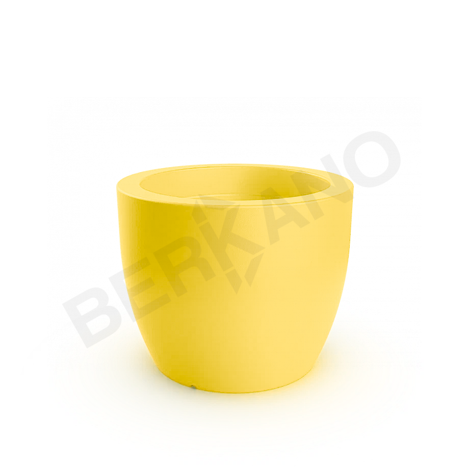 Кашпо Tigel 50 желтого цвета - фото 1