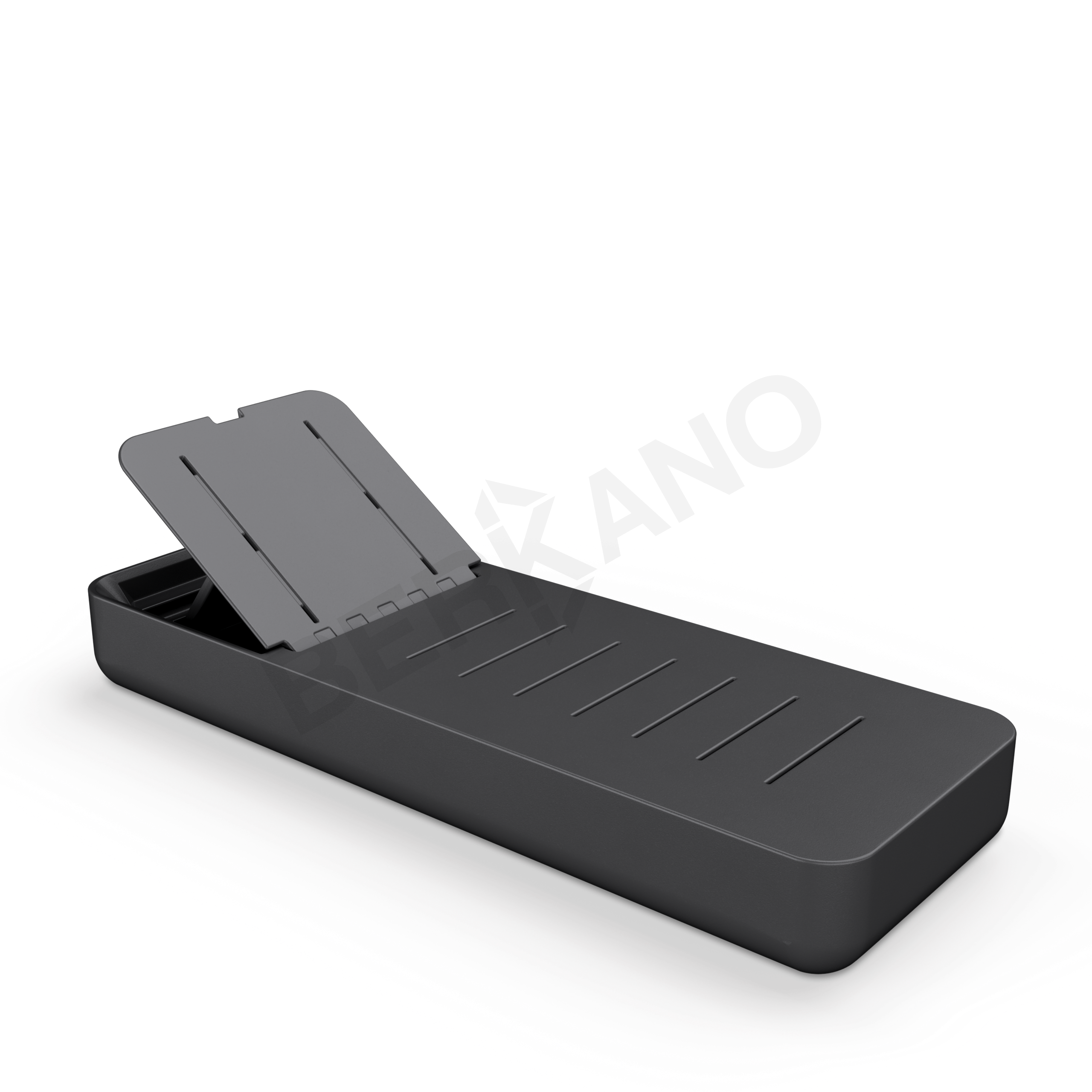 Шезлонг Grace графитового цвета - фото 1