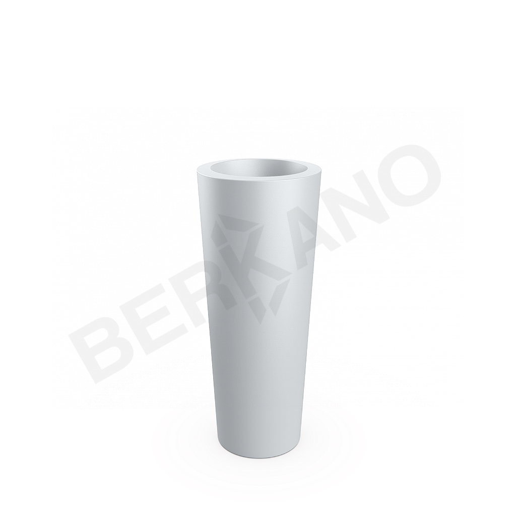 Кашпо Keila 110 DB серого цвета - фото 1