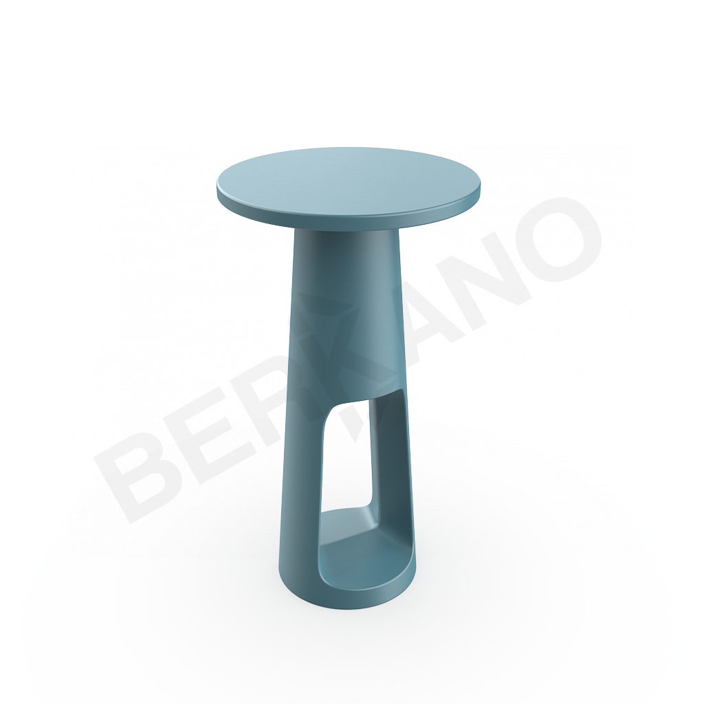 Стол антивандальный Cosmopolitan бирюзового цвета - фото 1