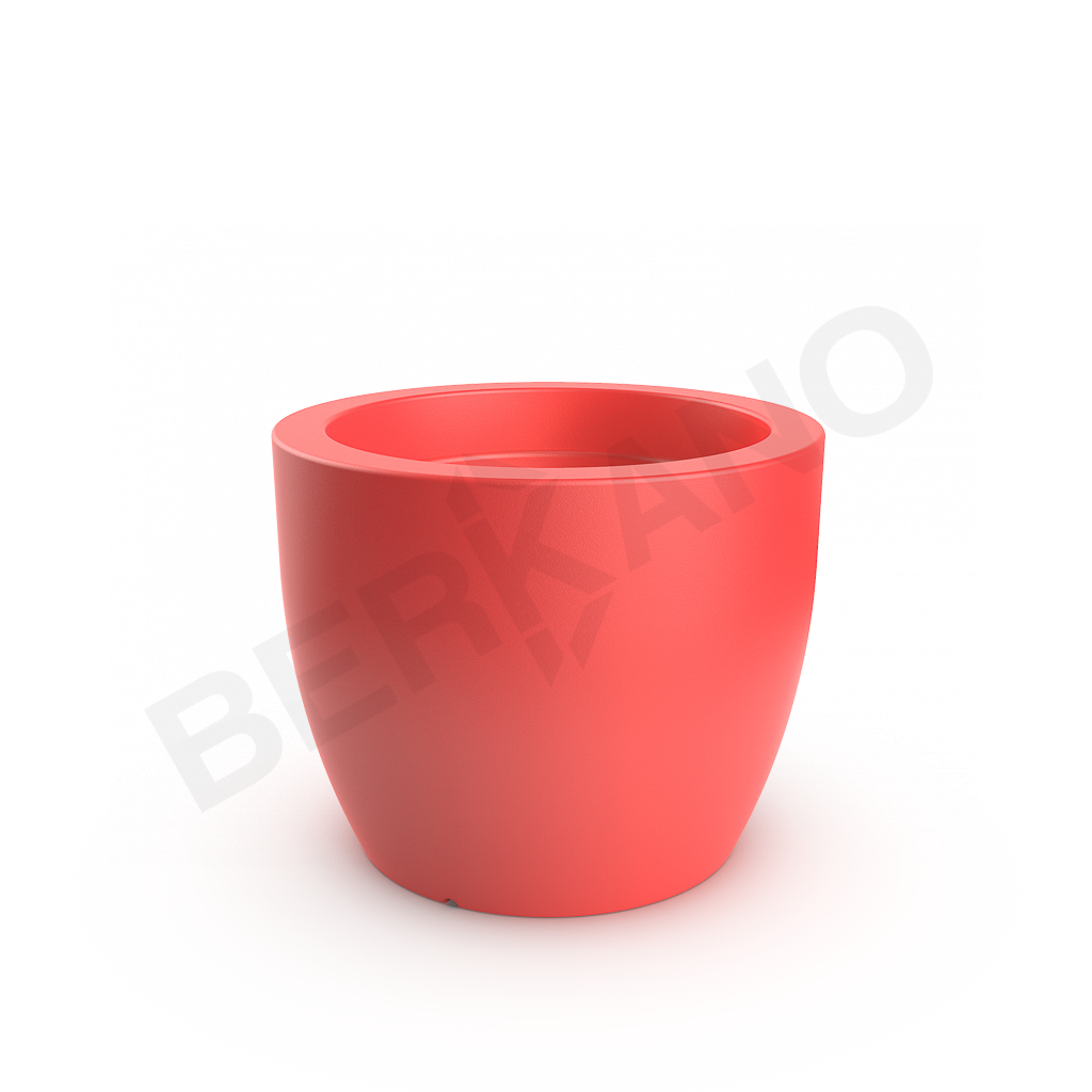 Кашпо Tigel 50 DB красного цвета - фото 1
