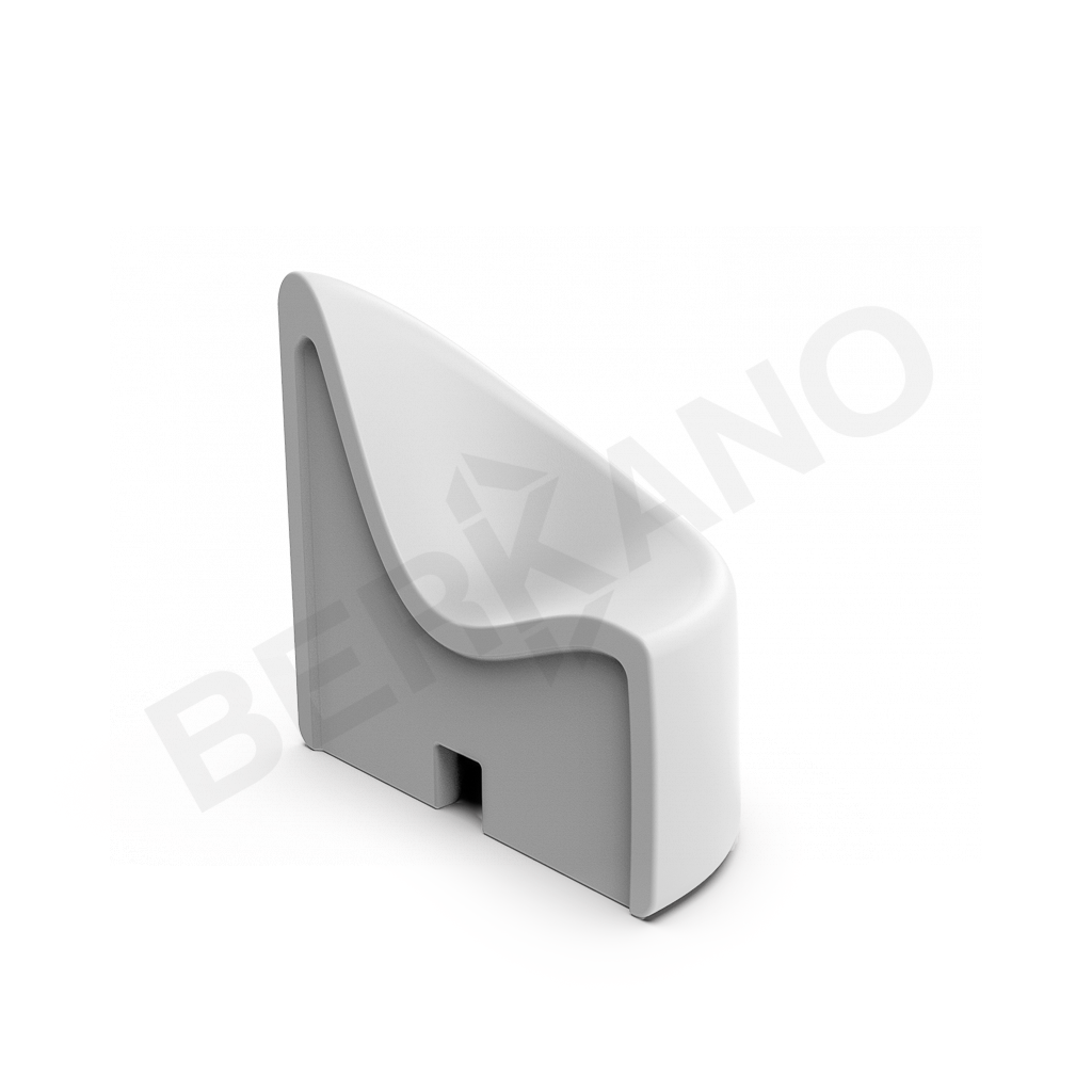 Диван Smoov Left белого цвета