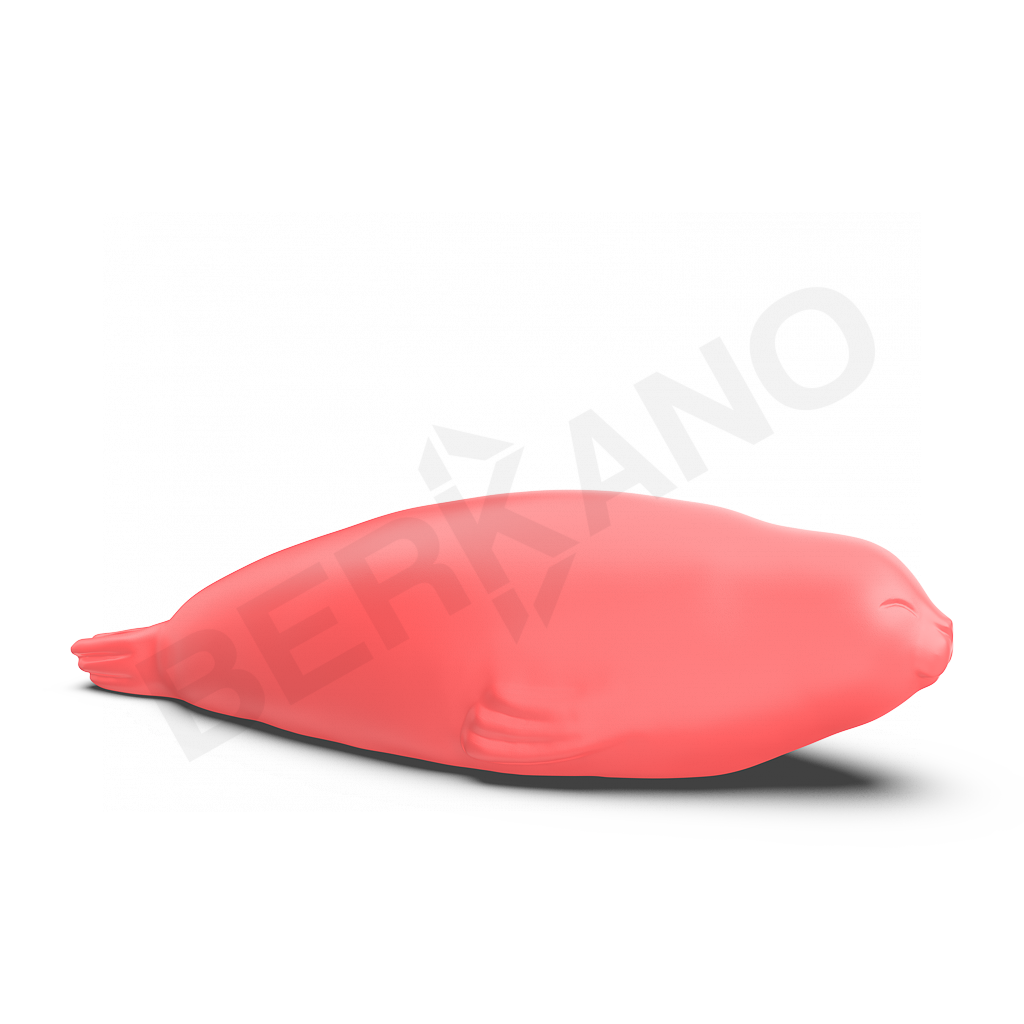 Скамья Oscar красного цвета - фото 1