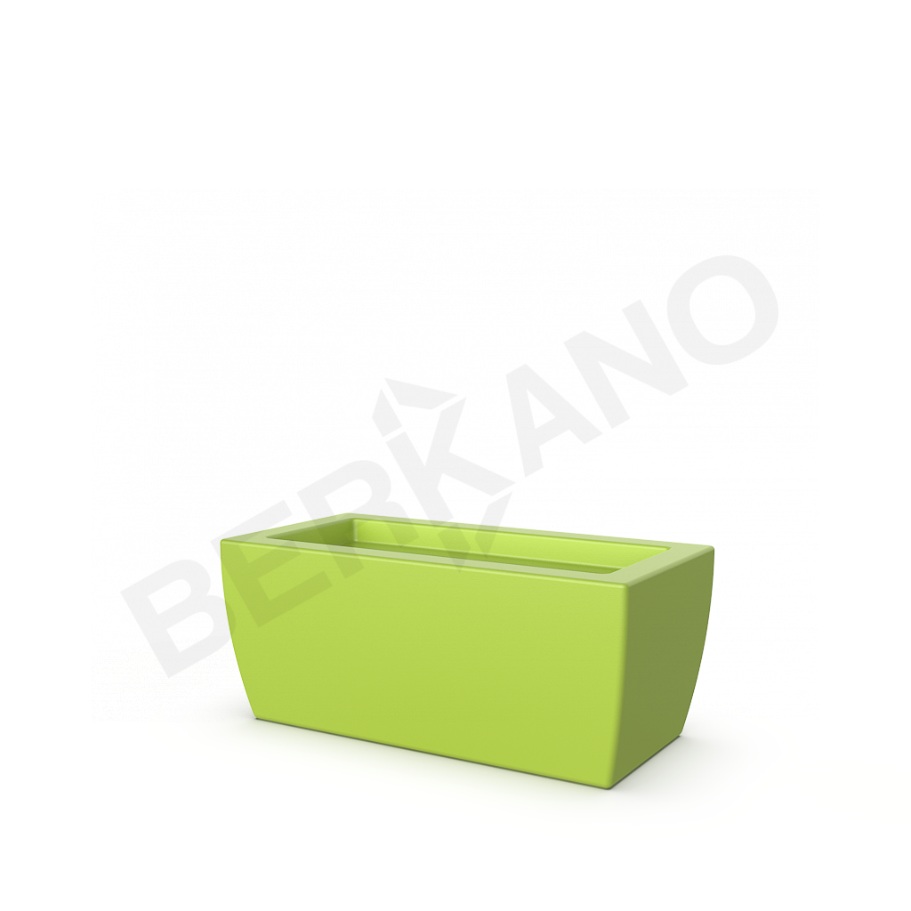 Кашпо Tenero 28 зеленого цвета - фото 1